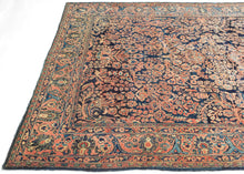 Blue Sarouk Rug - 6’2 x 8’9