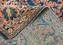 Blue Sarouk Rug - 6’2 x 8’9