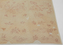 "1889" Red Work Quilt - 6'4 x 6'4