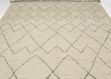 HOLD - Contemporary Afghan Moroccan-Style Rug - 8'2 x 10'7