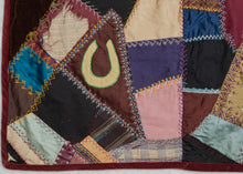 Antique "1896" Crazy Quilt - 5'6 x 6'8