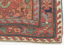 Early 19th Century Sauj Bulag - 4'7 x 8'3