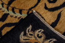 Contemporary Afghan Tiger Rug - 3’2 x 6’5