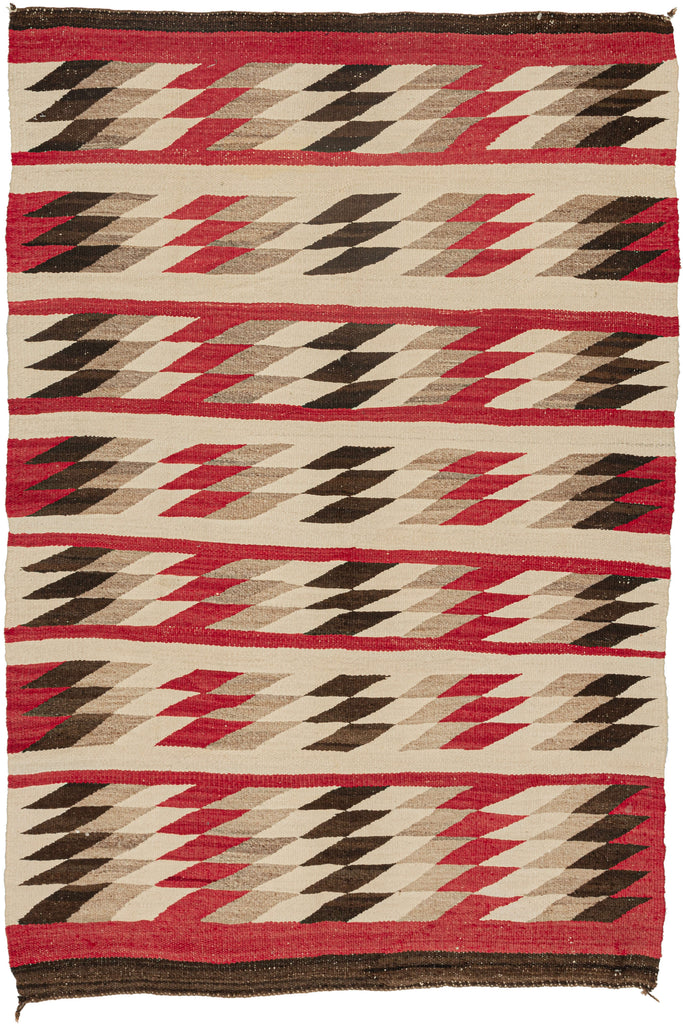AntiqueNavajosmallflatwovenrug