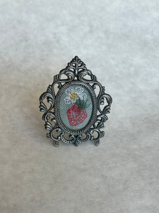 Emma Welty - Mini Framed Janyak Strawberry
