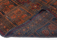 Vintage Afghani Baluch - 2'11 x 4'3