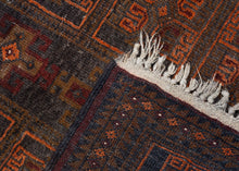 Vintage Afghani Baluch - 2'11 x 4'3