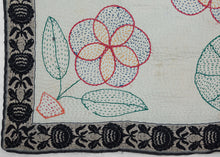 Bengali Script Nakshi Kantha - 2'4 x 2'8