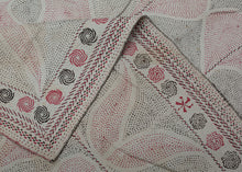 Large Antique Nakshi Kantha - 4'5 x 5'8