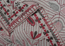 Antique Nakshi Kantha - 4'1 x 7'11