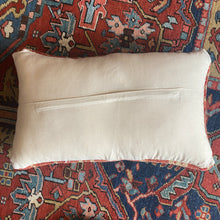 Large Soft Red Oushak Pillow - 14" x 23"