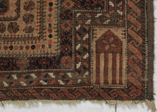 Antique Baluch Prayer Rug - 2'8 x 5'2