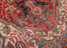 Vibrant Heriz Rug - 9'4 x 12'1