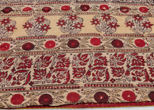 Antique Block Printed Jajam - 5'9 x 8'5