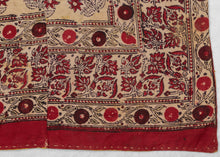 Antique Block Printed Jajam - 5'9 x 8'5