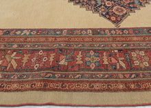 Antique Ivory Bidjar Rug - 7'6 x 11'6