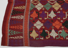 Mid Century Balinese Weft Brocade - 2’8 x 4’2