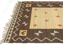 Midcentury Swedish Kilim - 4’9 x 10’1