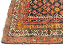 Mid Century Kurdish Rug - 2’11 x 4’9