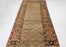 Stunning Camel Bidjar Runner - 3'7 x 12'3