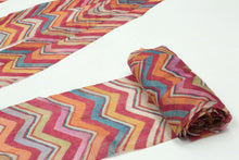 Chevron Turban with Metal Trim - 7" x 12'