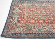 This rare cotton pile rug is a wonderful example of early 20th century weaving from India’s Deccan region, likely originating from a workshop in Hyderabad or Bidar. Though long attributed to Agra, emerging scholarship suggests that many rugs of this type, with their Persianate design vocabulary and unique structural features, reflect a broader and more diverse history of Indian carpet production beyond the colonial centers.