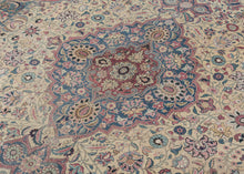 This exquisite antique Tehrani rug exemplifies the refinement and artistry of one of region’s most distinguished weaving centers. These carpets, woven in the late 19th and early 20th centuries, are celebrated for their intricate drawing, sophisticated color palettes, and masterful execution and this example embodies those qualities in full.