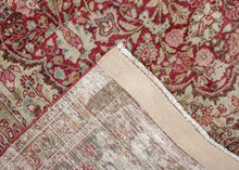 Antique “perfectly worn” Meshed Rug - 4’3 x 6'8