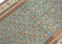 Washed out Kurdish Runner - 2'11 x 12'9