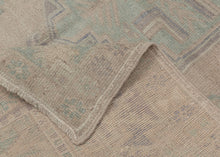 Vintage Washed Out Oushak Rug - 3'9 x 5'5