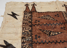 Polynesian Tapa Cloth - 7'4 x 7'10