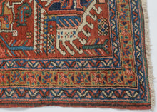 Karaja Patterned Heriz Rug - 2’8 x 3'8