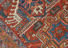 Karaja Patterned Heriz Rug - 2’8 x 3'8