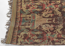Sumbanese Hinggi Funerary Ikat Textile - 4'2 x 9'6