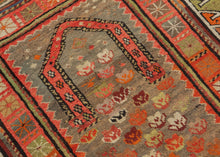 Antique Kuba Prayer Rug - 3' x 4'4