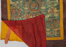 Tibetan Shakyamuni Buddha Thangka - 2'3 x 2'11