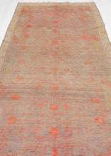 Faded Antique Khotan Rug - 4'7 x 9'2