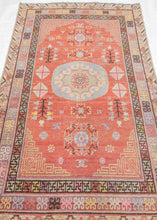 Antique Khotan Rug - 4'4 x 7'9