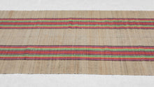 Antique American Rag Rug - 3'1 x 12'9