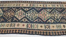 Mid Century Kilim Runner - 4'3 x 11'5