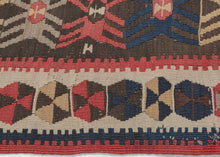 Antique Kagizman Kilim - 4'6 x 11'9