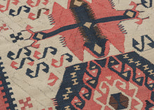 Antique Kagizman Kilim - 4'6 x 11'9