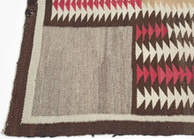Architectonic Navajo Rug - 3'8 x 4'11