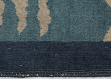 Boat Scene Chinese Deco Rug - 2'4 x 5'