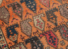 Orange Kurdish Runner - 3' x 10'10