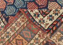 Antique Kurdish Boteh Runner - 3'9 x 10'