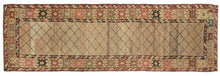 Stunning Camel Bidjar Runner - 3'7 x 12'3