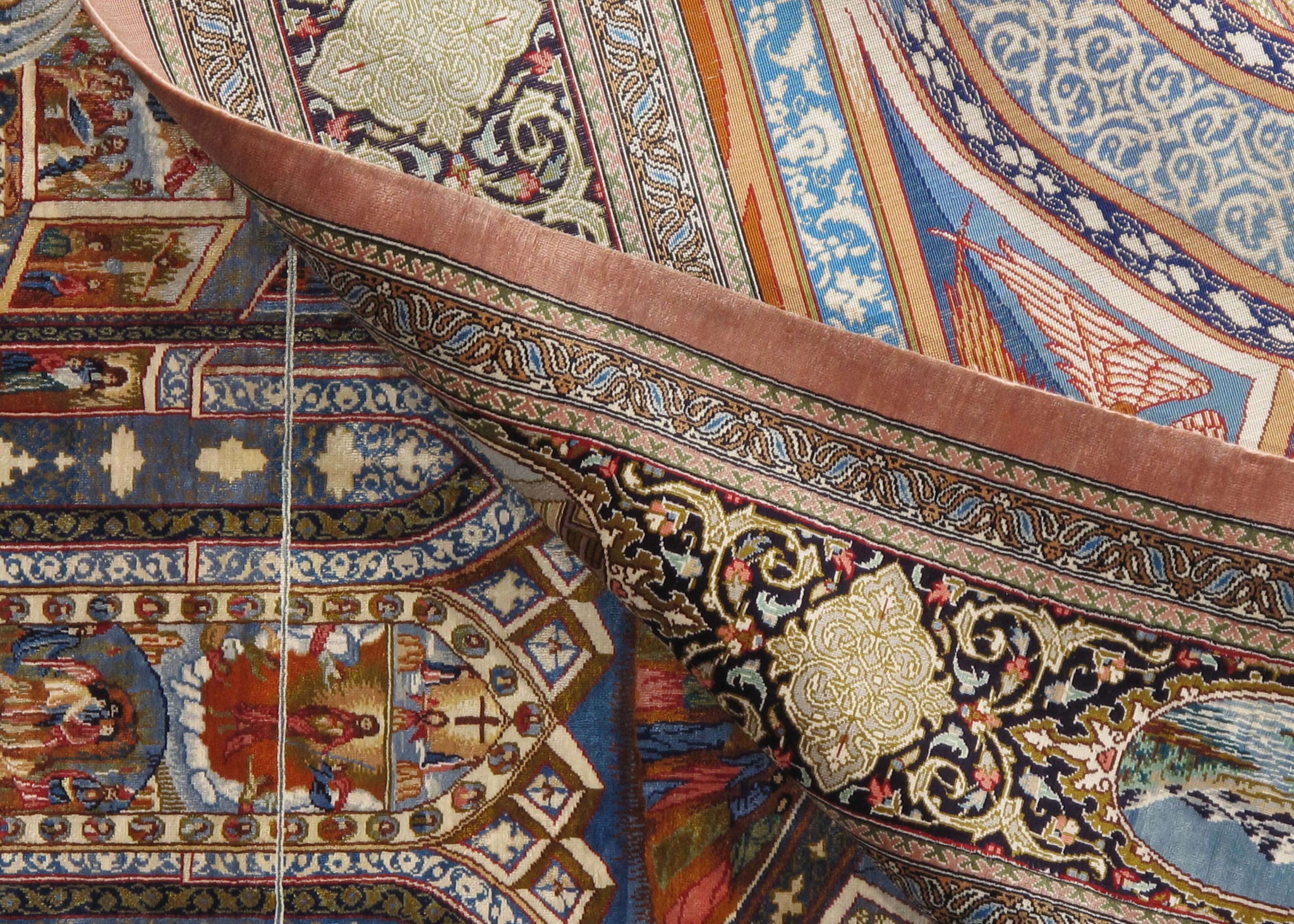 Silk Vank Cathedral Qum - 4'3 x 7' – HEIRLOOM