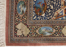 Vank Cathedral Silk Mohammedi Qum Rug Mount Ararat