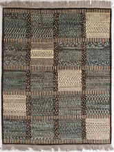 Contemporary Afghan Moroccan-Style Rug - 7'4 x 9'4
